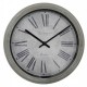 Horloge murale tons gris - Clayre&Eef