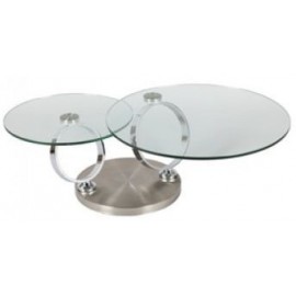 TABLE BASSE MEGEVE RONDE