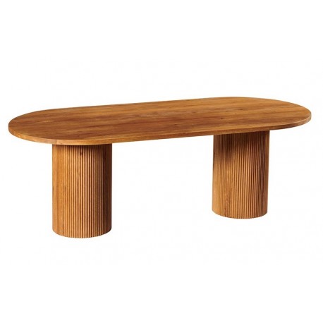Table ovale chêne huilé - Winton Casita