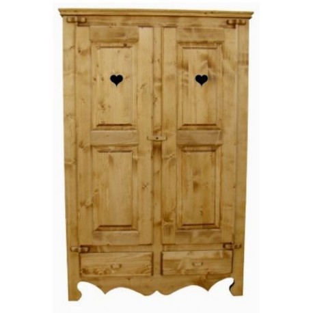 ARMOIRE COEUR DE MONTAGNE